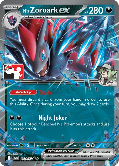 N's Zoroark ex — Play! Pokémon Prize Pack Series