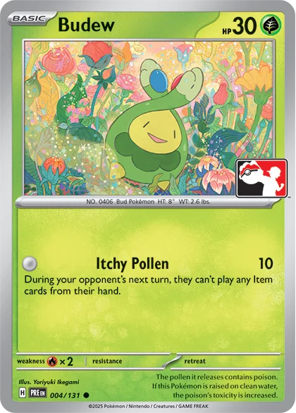 Budew — Play! Pokémon Prize Pack Series