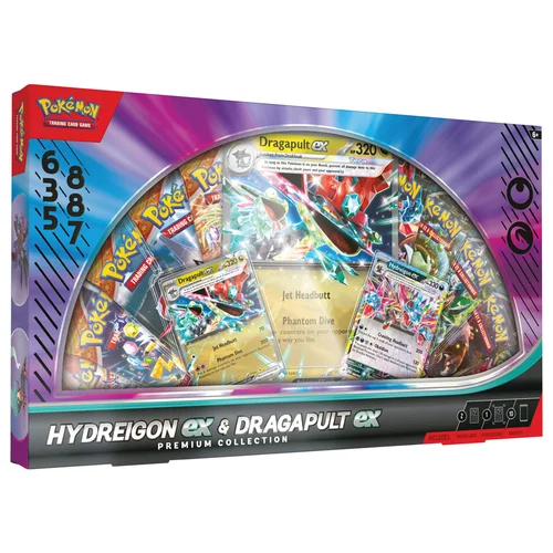 Hydreigon ex & Dragapult ex Premium Collection — Scarlet & Violet Products