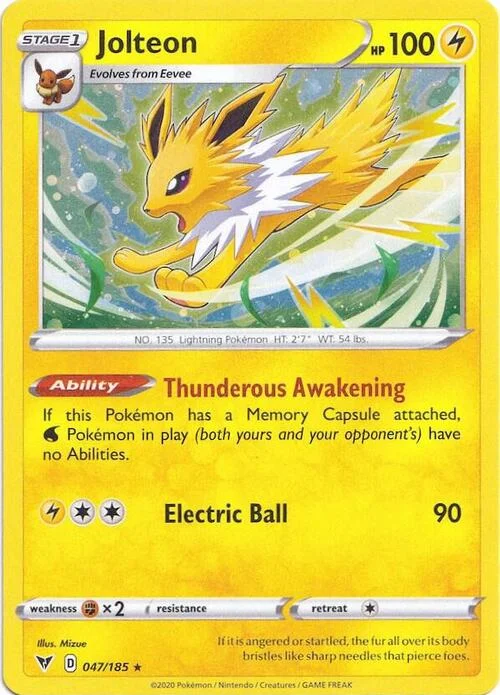 Jolteon — Theme Deck & Blisters Exclusives