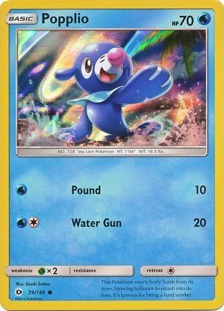 Popplio — Theme Deck & Blisters Exclusives