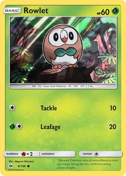 Rowlet — Theme Deck & Blisters Exclusives