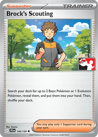Brock's Scouting — Play! Pokémon Prize Pack Series