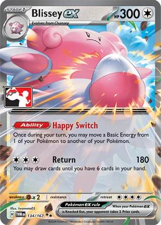 Blissey ex — Play! Pokémon Prize Pack Series