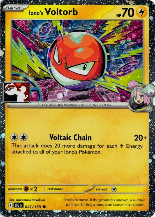 Iono's Voltorb — Play! Pokémon Prize Pack Series