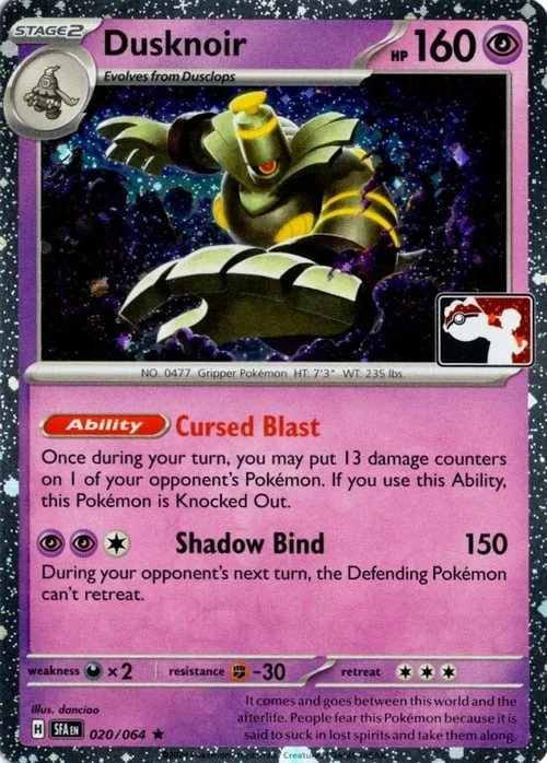 Dusknoir — Play! Pokémon Prize Pack Series