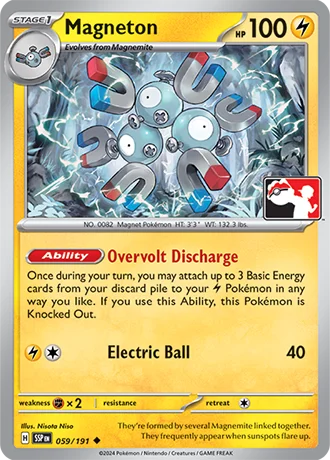 Magneton — Play! Pokémon Prize Pack Series