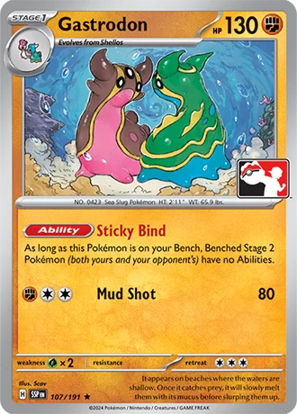 Gastrodon — Play! Pokémon Prize Pack Series