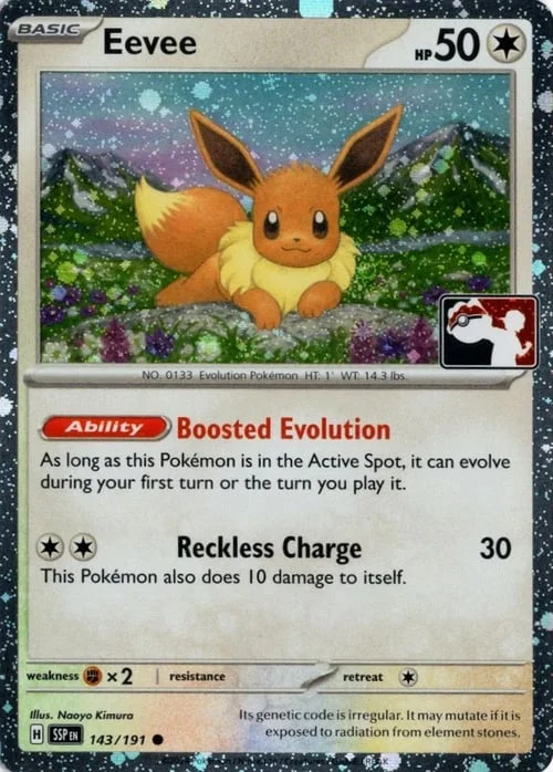 Eevee — Play! Pokémon Prize Pack Series