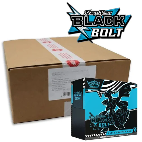Black Bolt | 10 Elite Trainer Box Case — Black Bolt