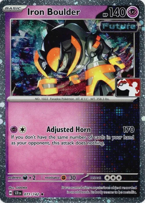 Iron Boulder — Play! Pokémon Prize Pack Series