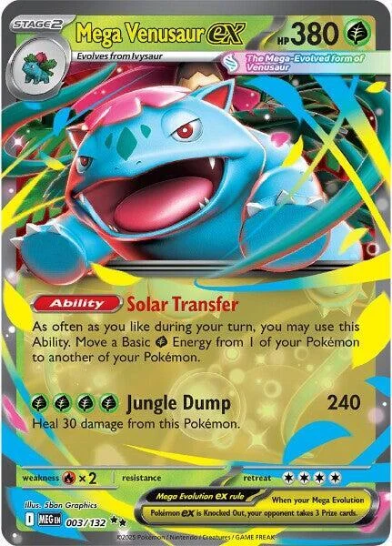 Mega Venusaur ex — Mega Evolution