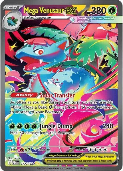 Mega Venusaur ex — Mega Evolution