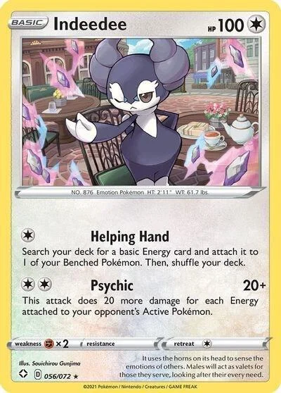 Indeedee — Theme Deck & Blisters Exclusives