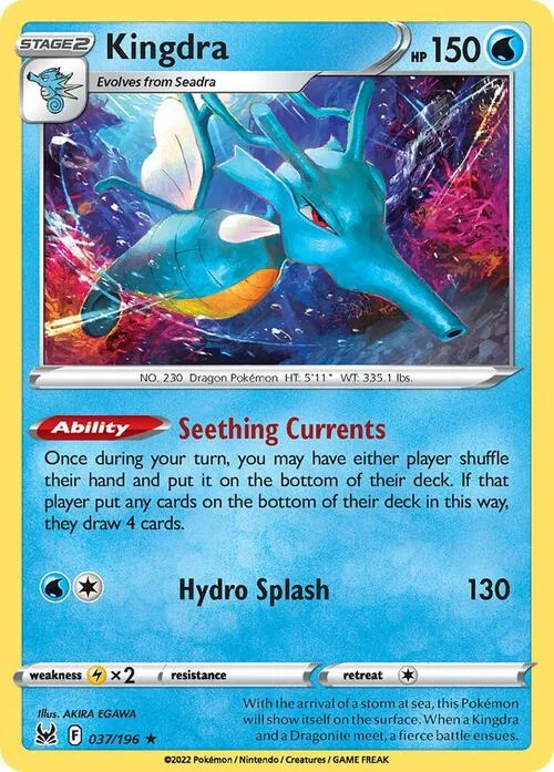 Kingdra — Theme Deck & Blisters Exclusives