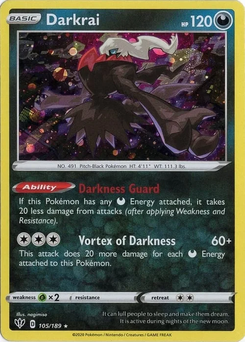 Darkrai — Theme Deck & Blisters Exclusives
