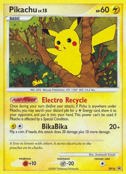 Pikachu Lv.15 — Diamond & Pearl Promos
