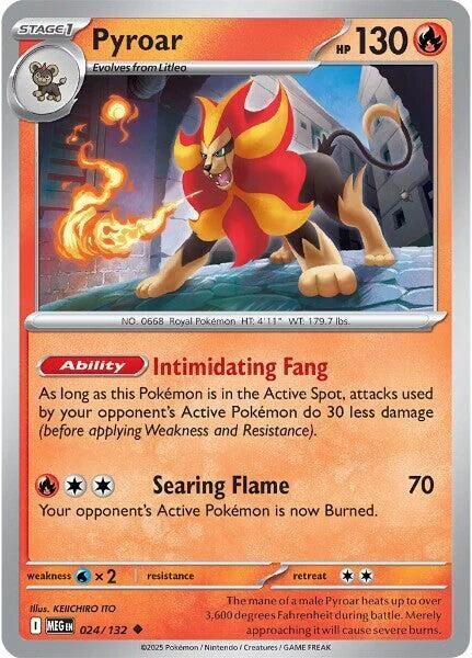 Pyroar — Mega Evolution