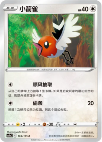 Fletchling — CS3a: Primordial Martial Arts - Overgrowth