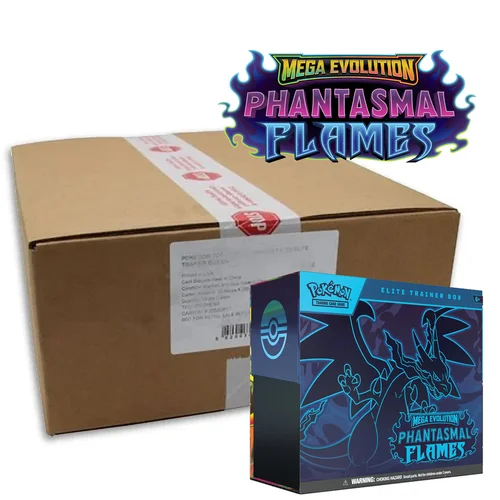 Phantasmal Flames 10 Elite Trainer Box Case — Phantasmal Flames