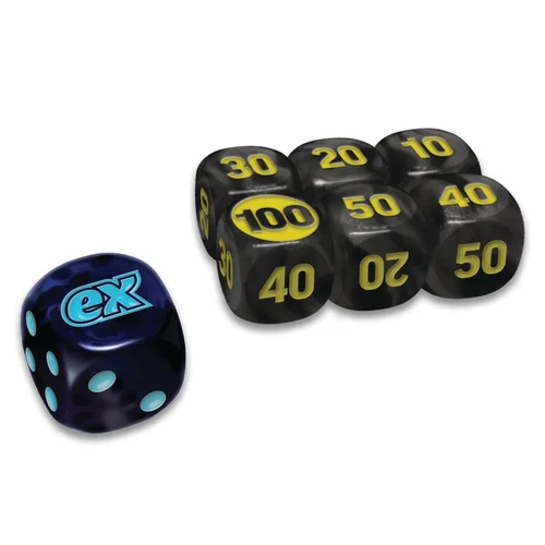 Phantasmal Flames Dice Set — Black Bolt