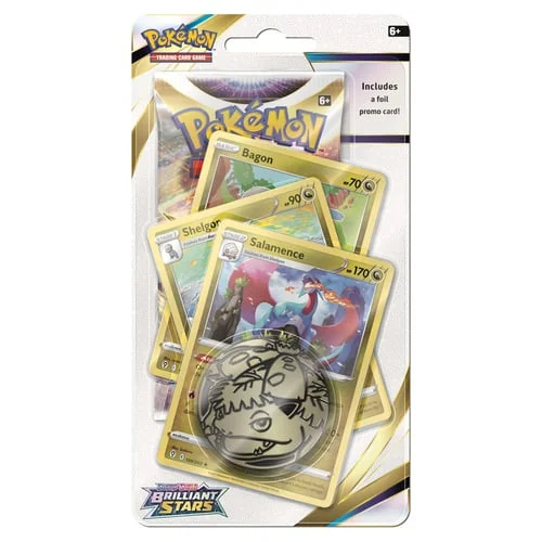 Brilliant Stars: Salamence Premium Checklane Blister — Brilliant Stars