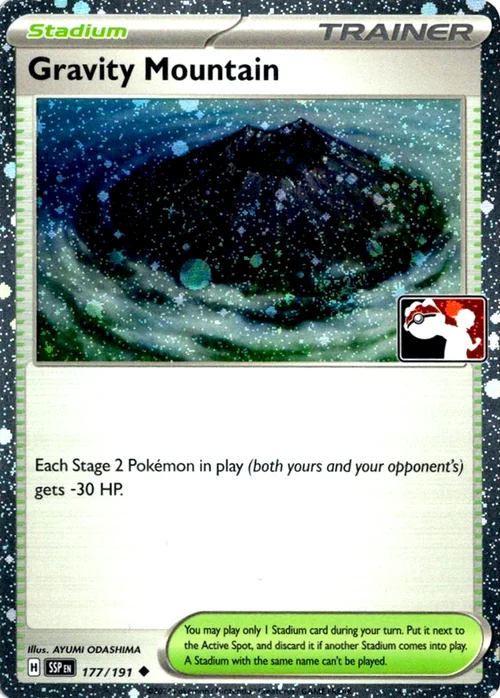 Gravity Mountain — Play! Pokémon Prize Pack Series