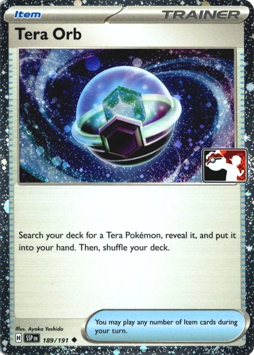 Tera Orb — Play! Pokémon Prize Pack Series