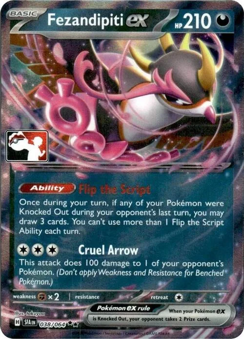Fezandipiti ex — Play! Pokémon Prize Pack Series