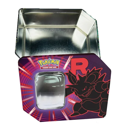 Empty Team Rocket's Nidoking ex Tin — Scarlet & Violet Products