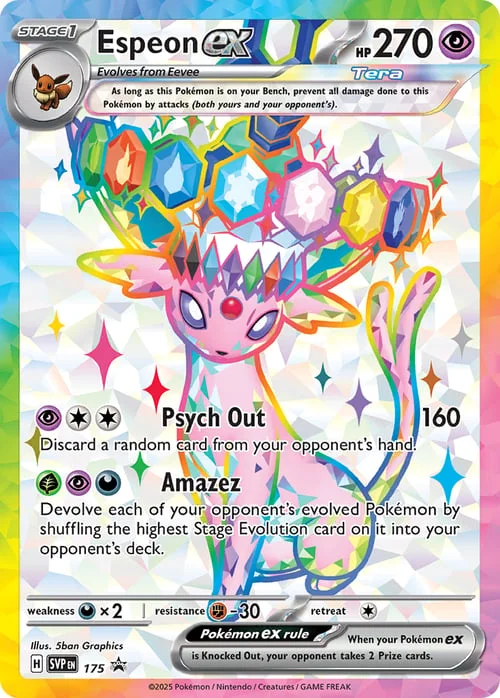 Espeon ex — SV Black Star Promos