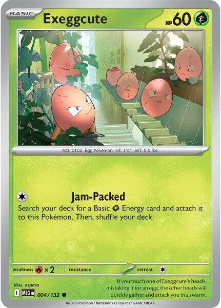 Exeggcute — Mega Evolution