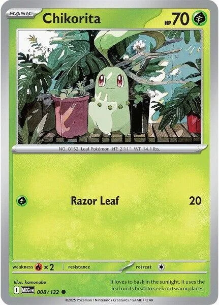 Chikorita — Mega Evolution