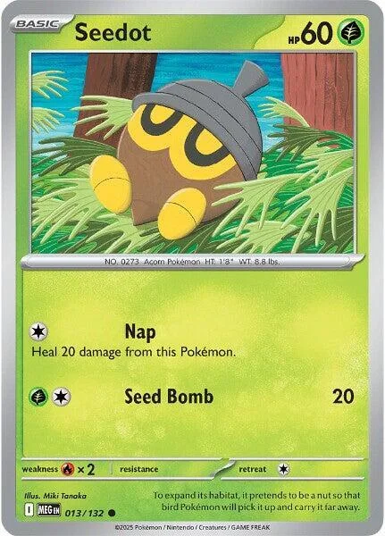 Seedot — Mega Evolution