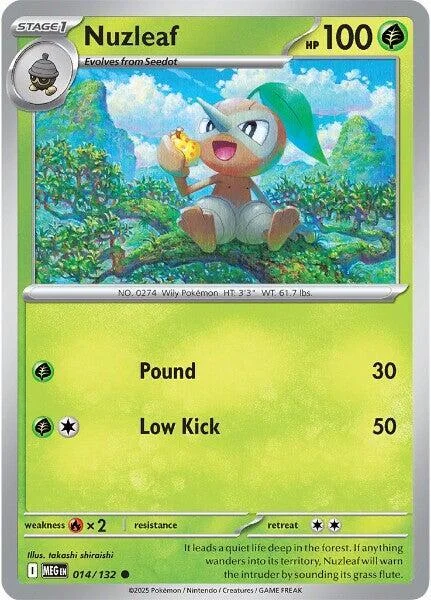 Nuzleaf — Mega Evolution