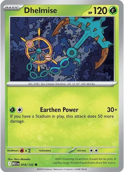 Dhelmise — Mega Evolution