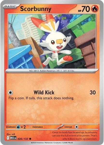 Scorbunny — Mega Evolution