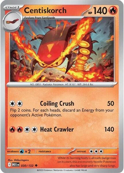 Centiskorch — Mega Evolution