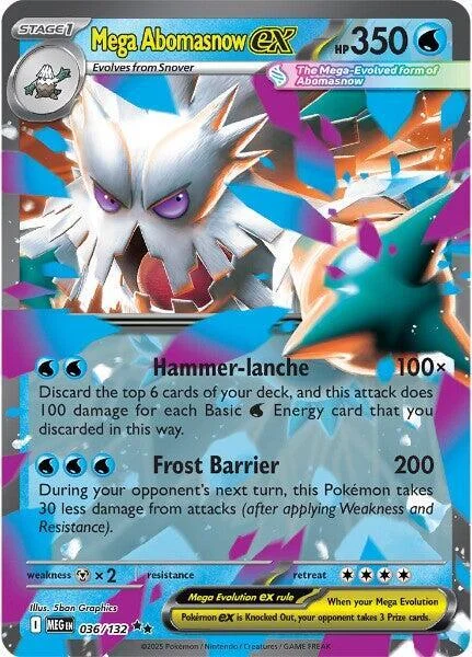 Mega Abomasnow ex — Mega Evolution