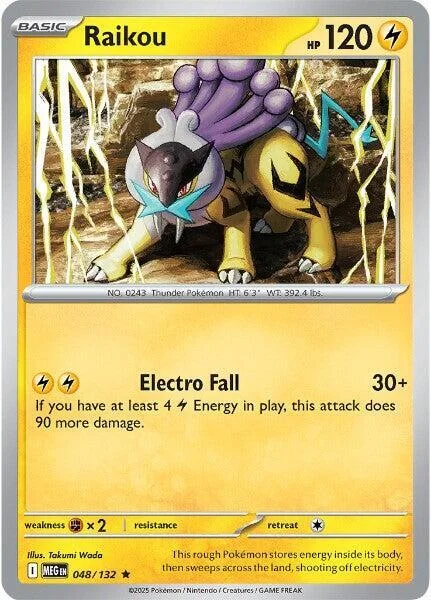 Raikou — Mega Evolution