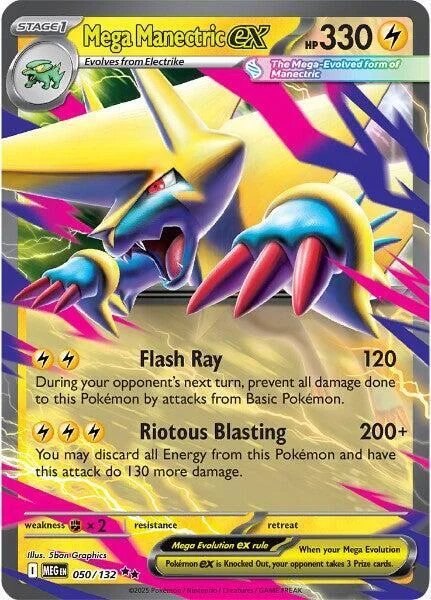 Mega Manectric ex — Mega Evolution