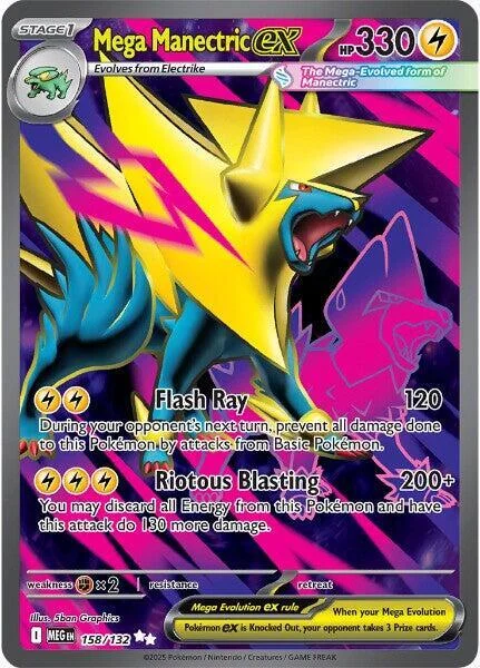 Mega Manectric ex — Mega Evolution