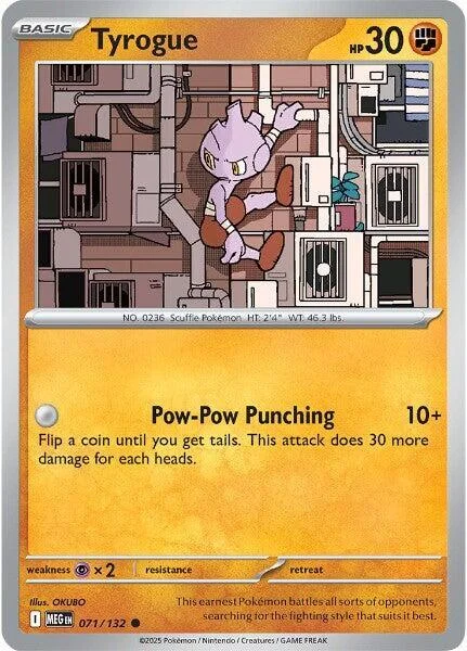 Tyrogue — Mega Evolution
