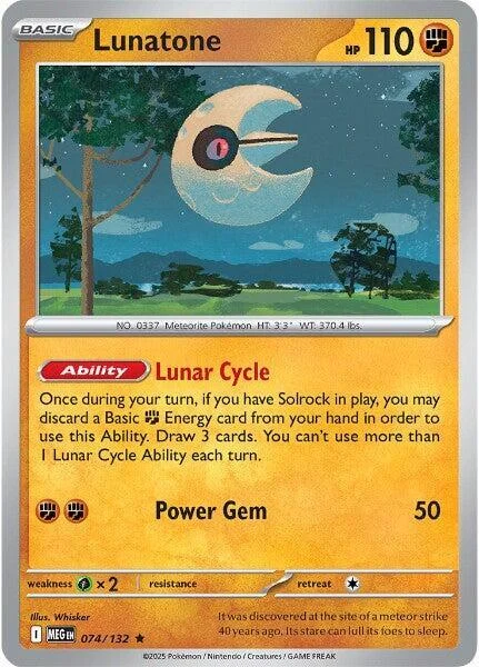 Lunatone — Mega Evolution