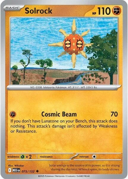 Solrock — Mega Evolution