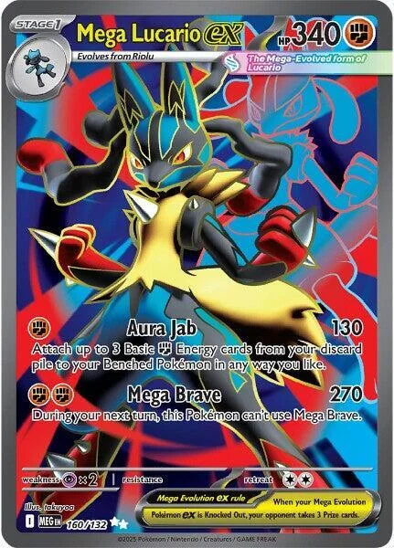 Mega Lucario ex — Mega Evolution