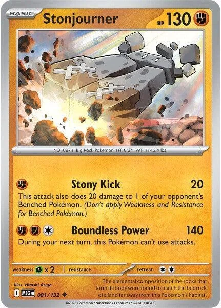 Stonjourner — Mega Evolution