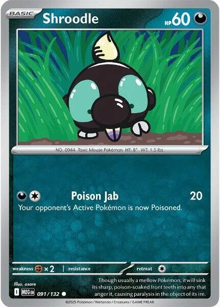 Shroodle — Mega Evolution