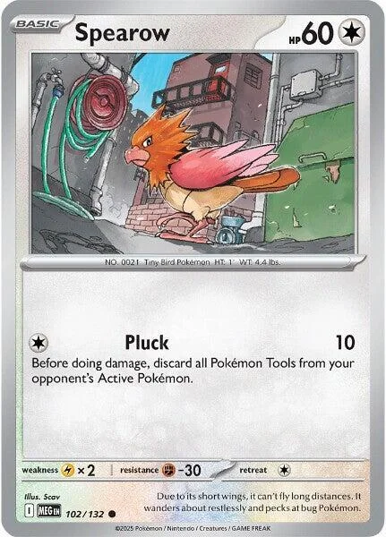 Spearow — Mega Evolution