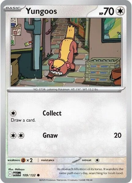 Yungoos — Mega Evolution